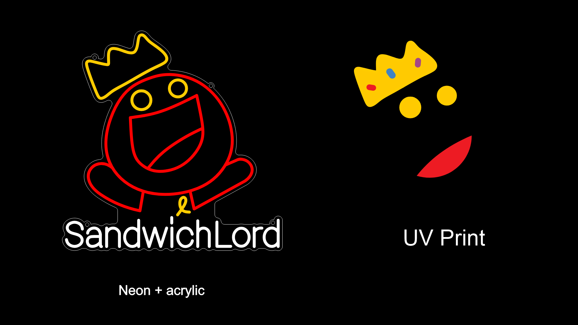 Custom Neon: SandwichLord