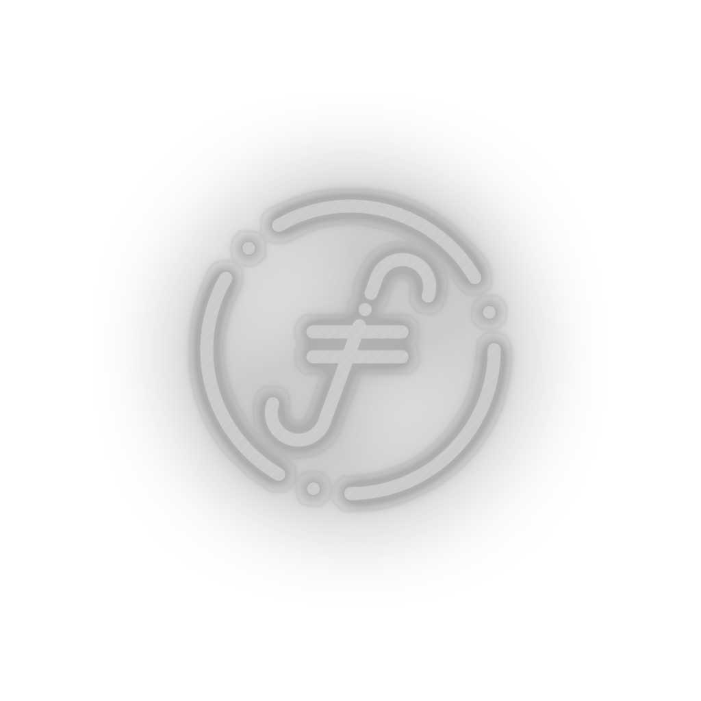 white 226_fair_coin_coin_crypto_crypto_currency led neon factory