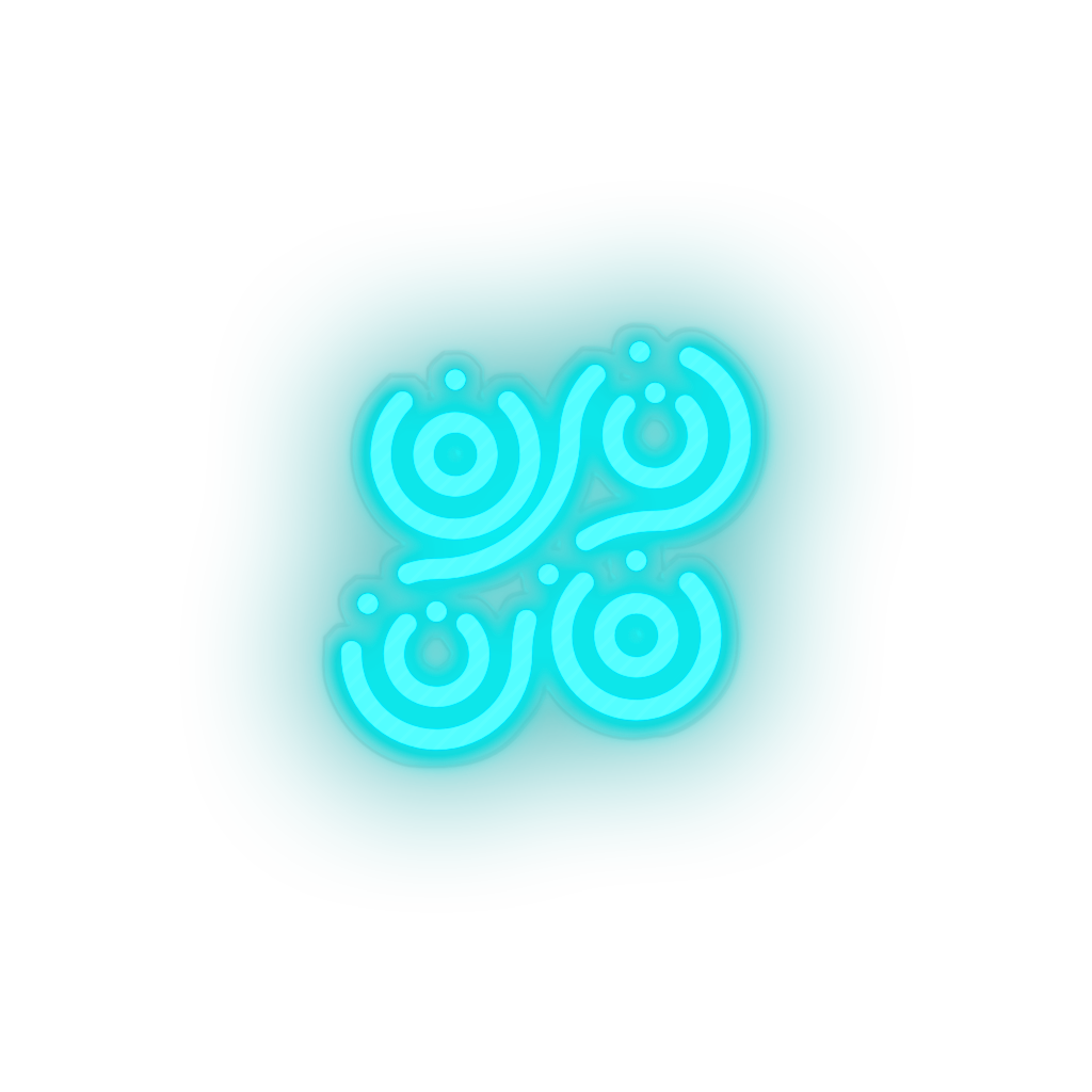 ice_blue 228_radium_crypto_currency_cryptocurrency led neon factory