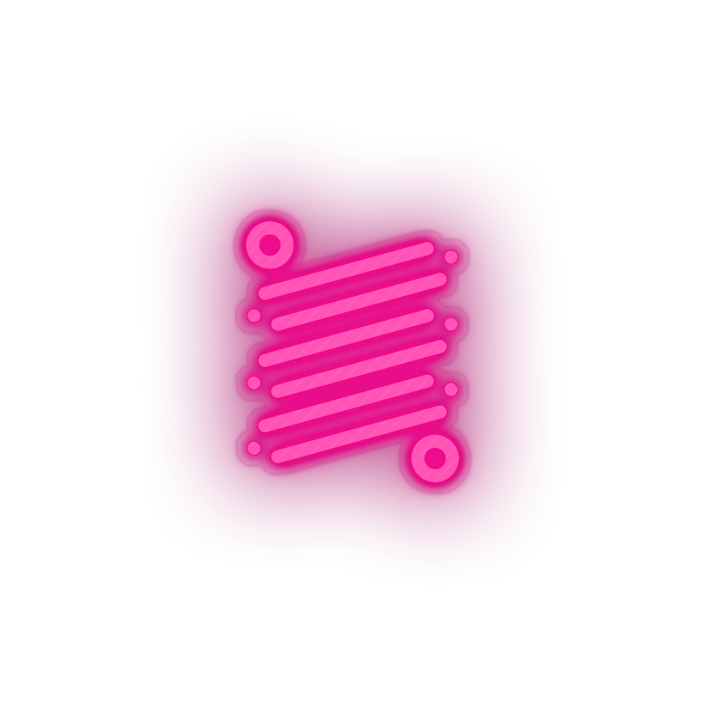 pink 229_rise_coin_crypto_currency_cryptocurrency led neon factory