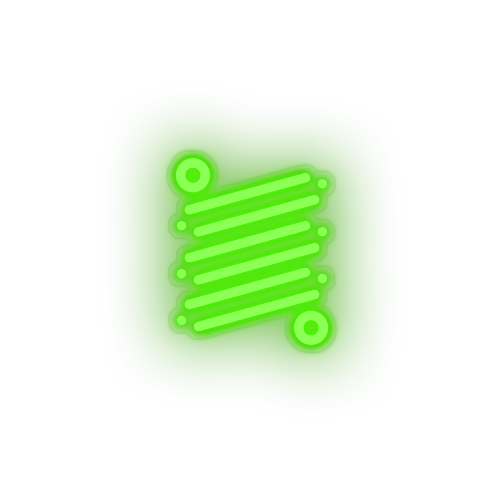 green 229_rise_coin_crypto_currency_cryptocurrency led neon factory