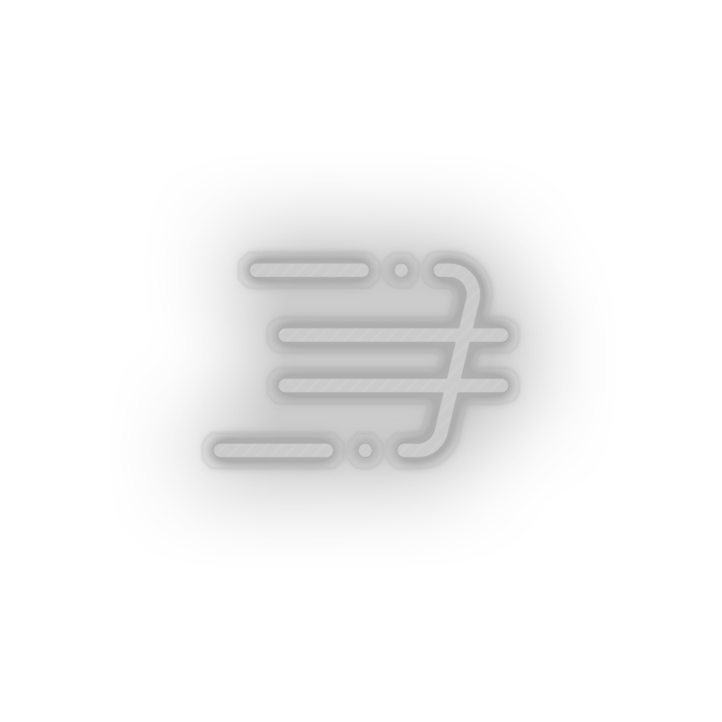 white 230_daxx_coin_crypto_crypto_currency led neon factory