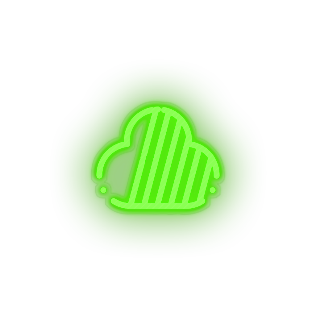green 234_sky_coin_coin_crypto_crypto_currency led neon factory