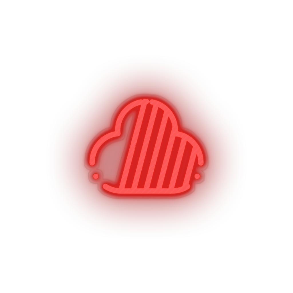 red 234_sky_coin_coin_crypto_crypto_currency led neon factory