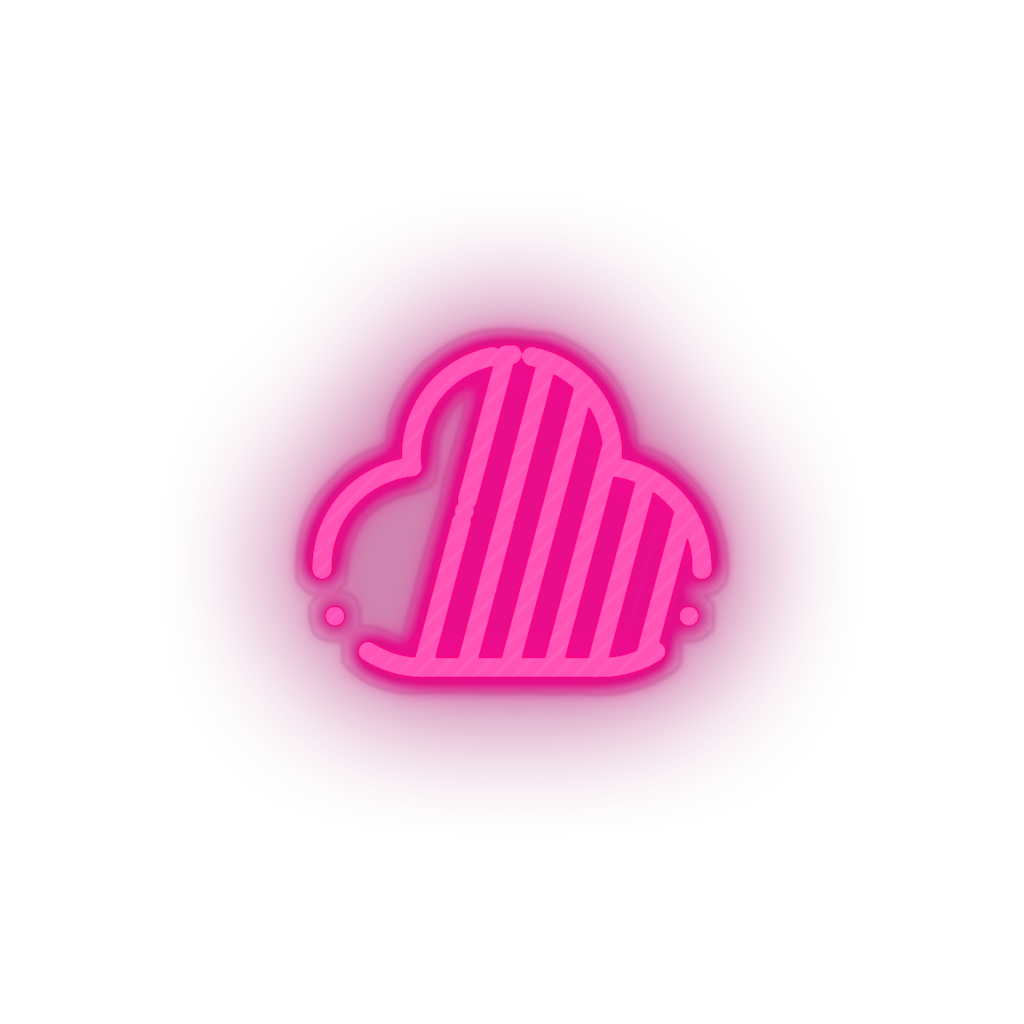 pink 234_sky_coin_coin_crypto_crypto_currency led neon factory