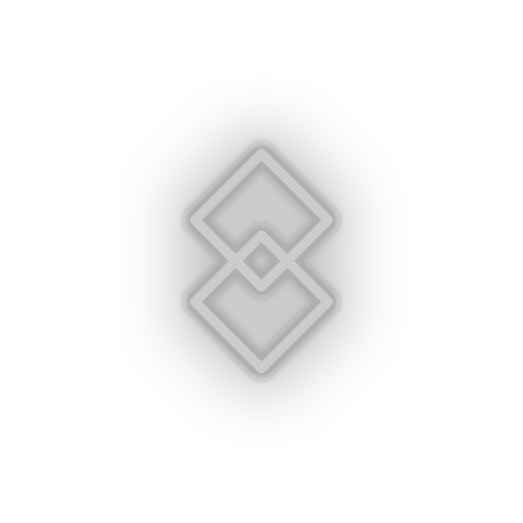 white 239_shift_coin_crypto_crypto_currency led neon factory