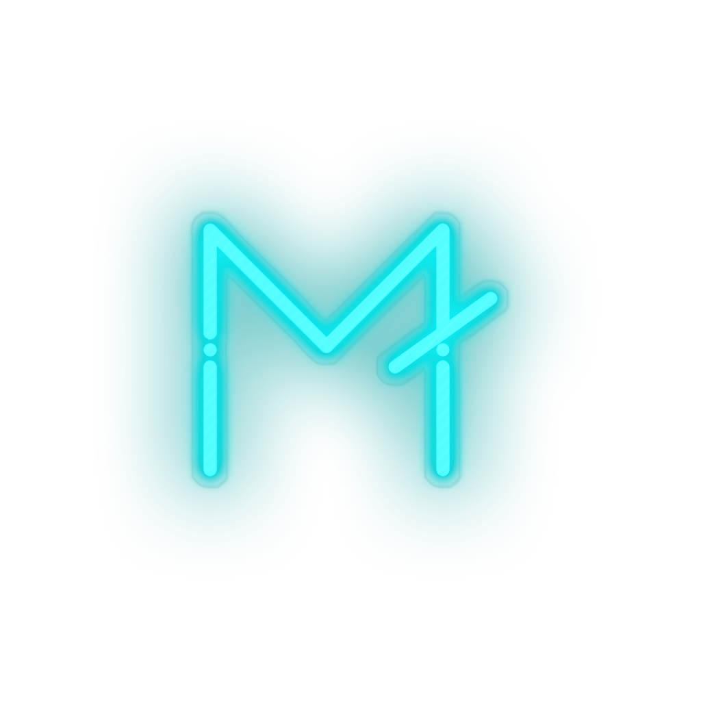 ice_blue 242_moon_coin_coin_crypto_crypto_currency led neon factory