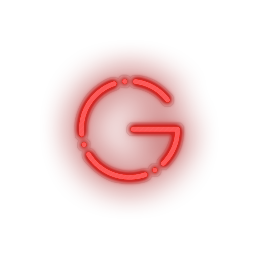red 248_gulden_coin_crypto_crypto_currency led neon factory