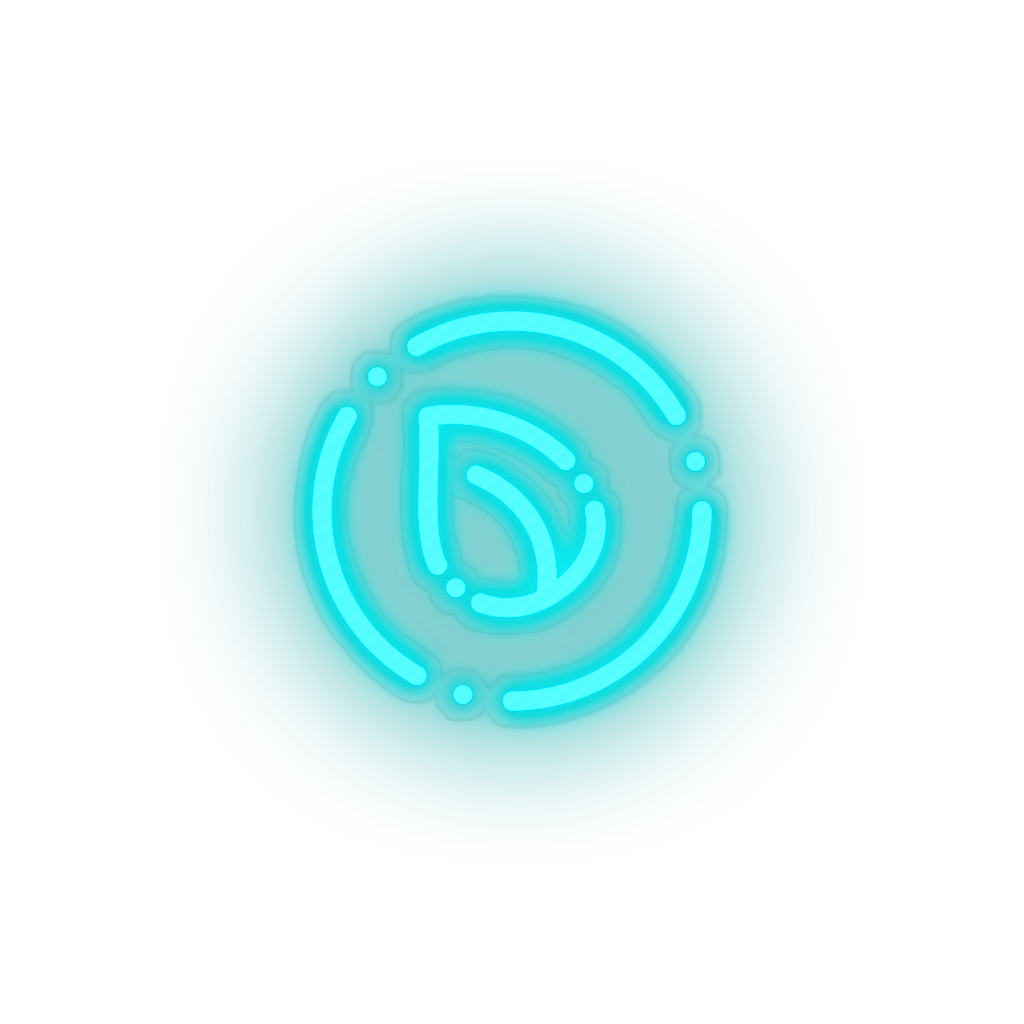 250 peer coin coin crypto crypto currency Neon led factory