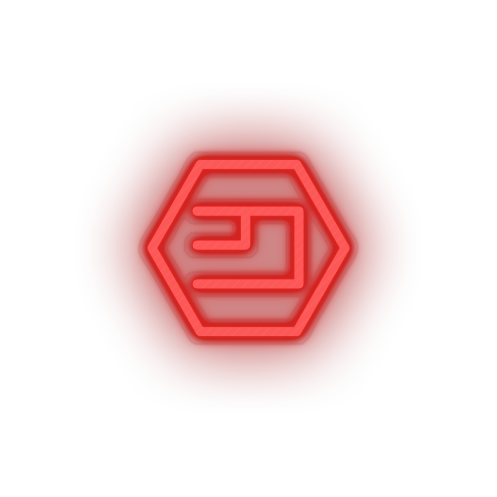 red 260_emercoin_coin_crypto_crypto_currency led neon factory