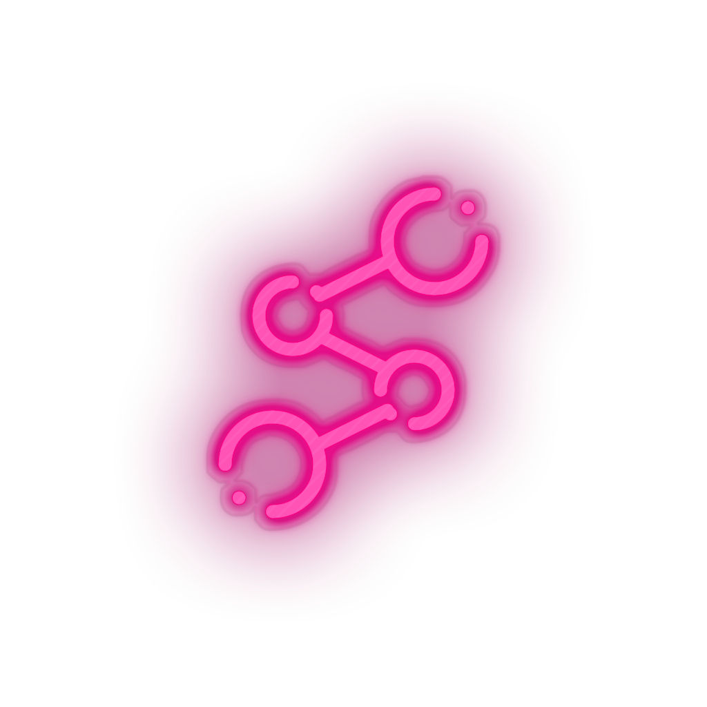 pink 265_spreadcoin_coin_crypto_crypto_currency led neon factory