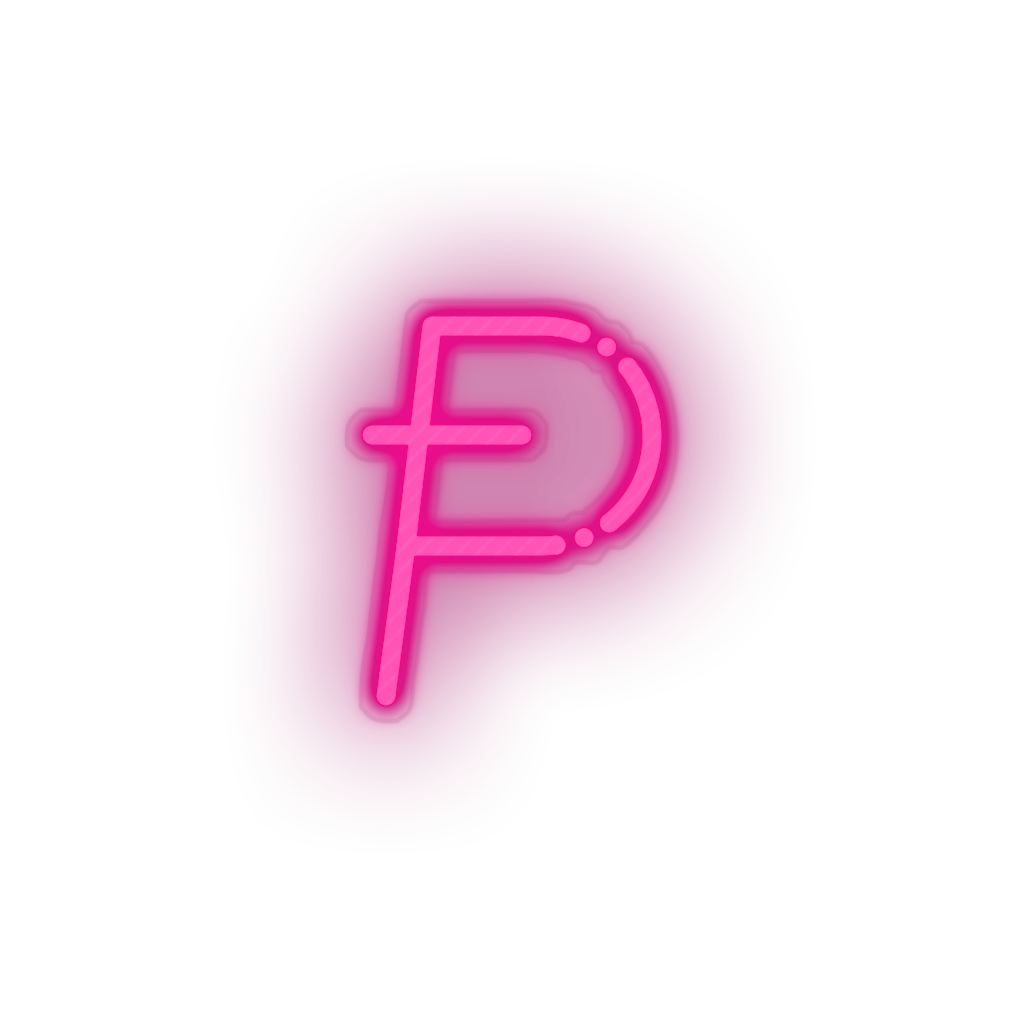 pink 267_potcoin_coin_crypto_crypto_currency led neon factory
