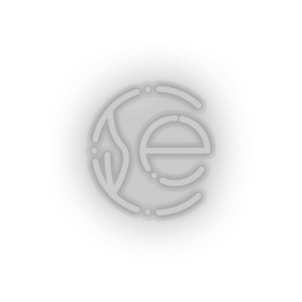 white 269_earth_coin_coin_crypto_crypto_currency led neon factory