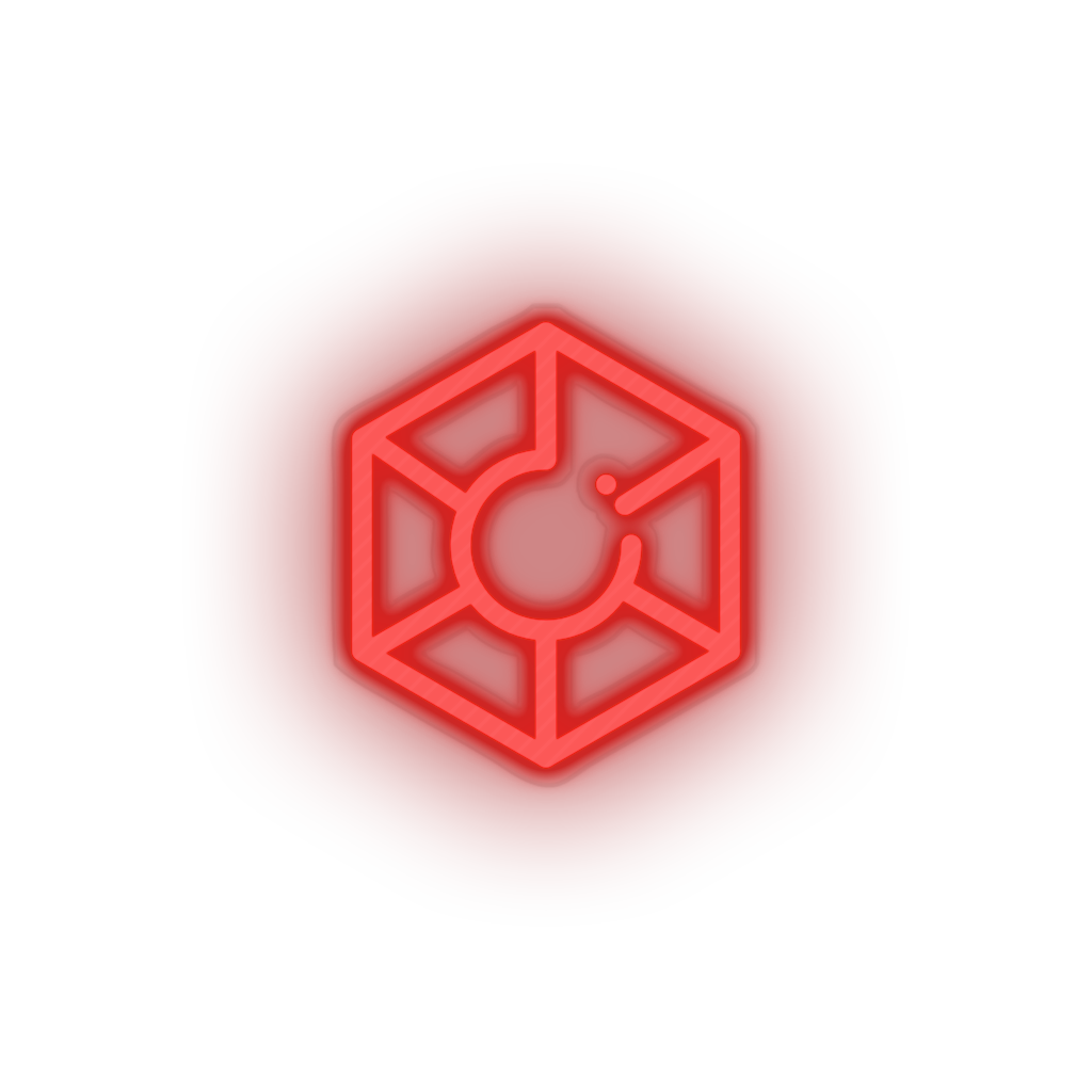 red 273_expanse_coin_crypto_crypto_currency led neon factory