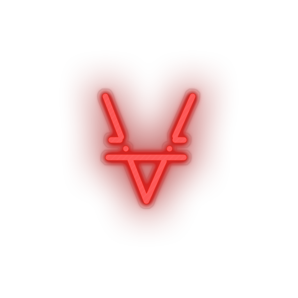 red 274_via_coin_coin_crypto_crypto_currency led neon factory