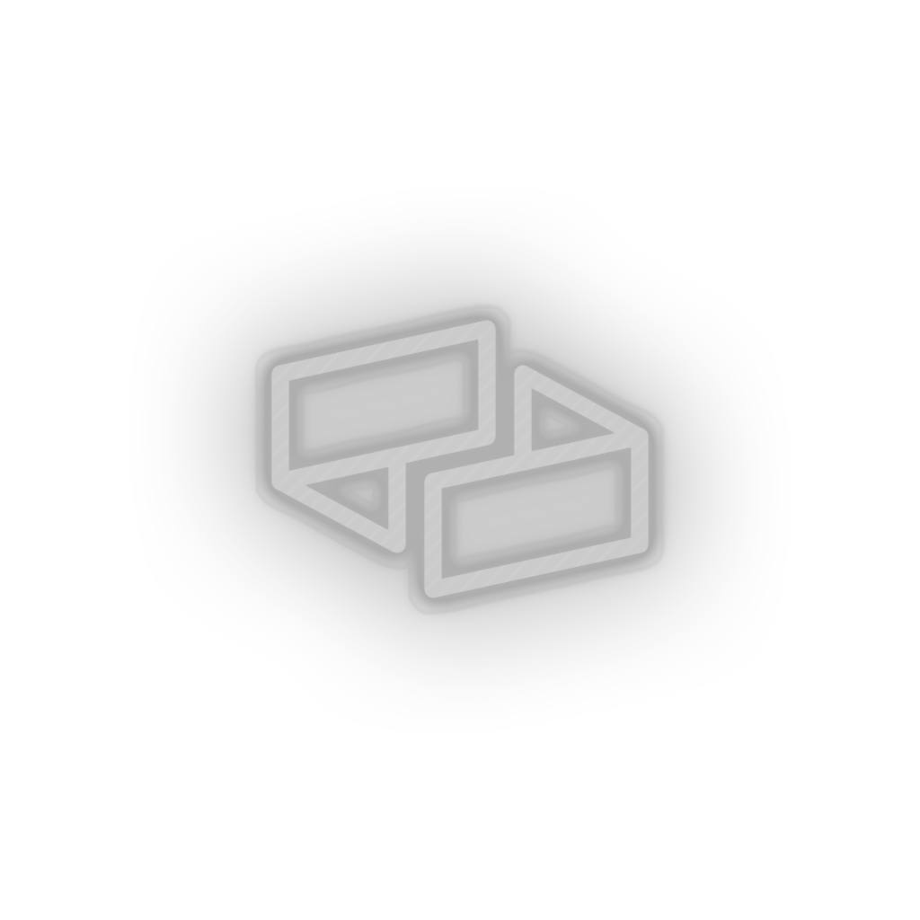 white 281_ubiq_coin_crypto_crypto_currency led neon factory