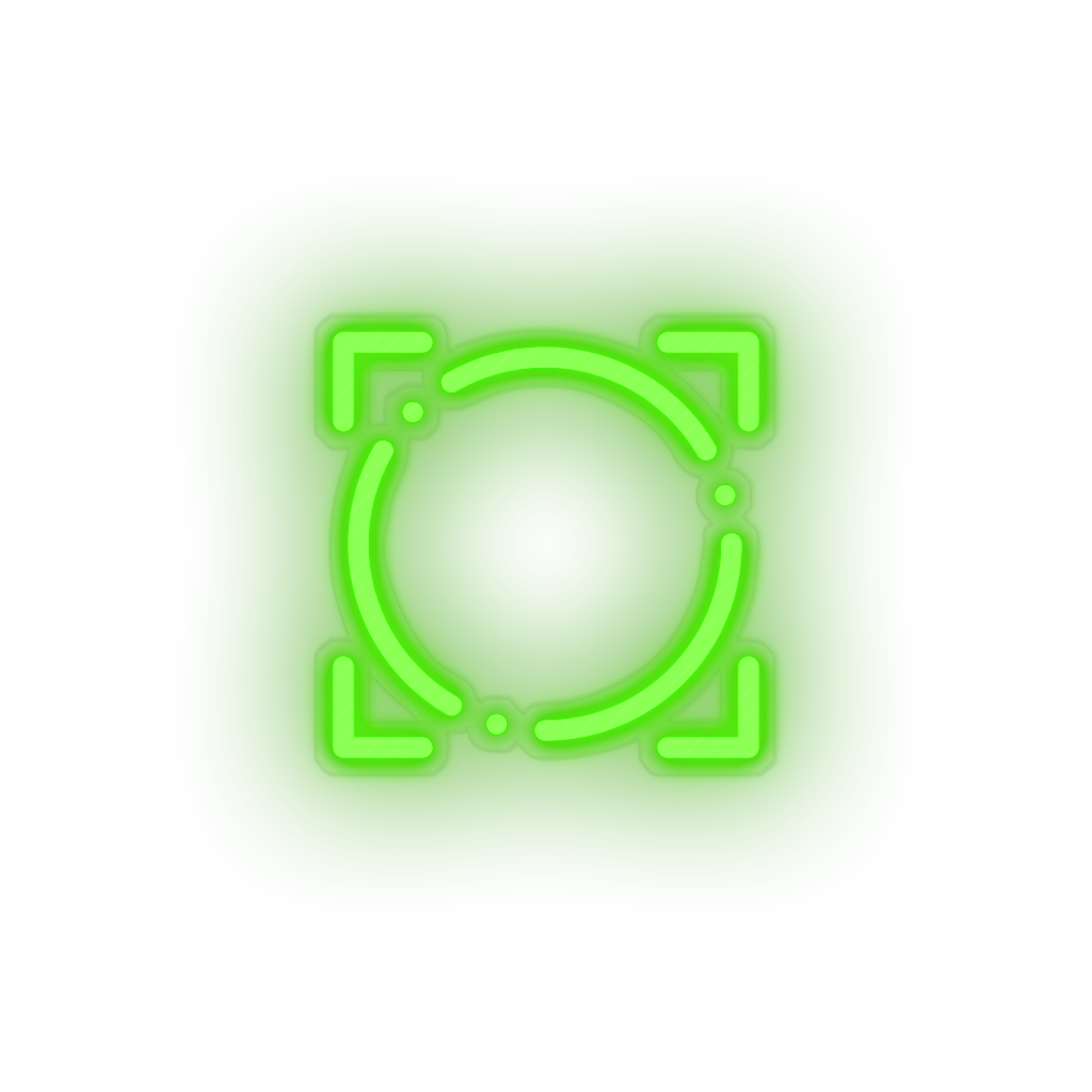 green 283_omni_alternative_currency_crypto_crypto_coin led neon factory