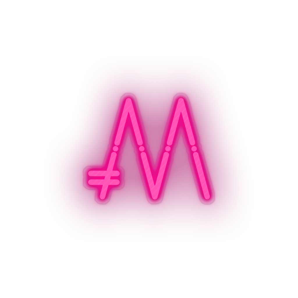 pink 289_mona_coin_coin_crypto_crypto_currency led neon factory