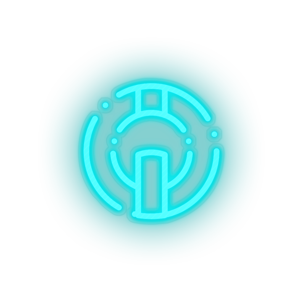 ice_blue 294_io_coin_coin_crypto_crypto_currency led neon factory