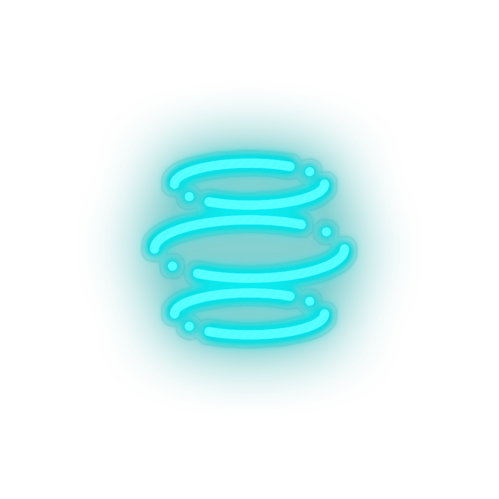 ice_blue 295_e_dinar_coin_crypto_crypto_currency led neon factory