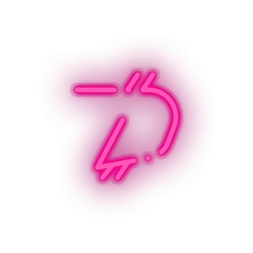pink 304_digibyte_coin_crypto_crypto_currency led neon factory