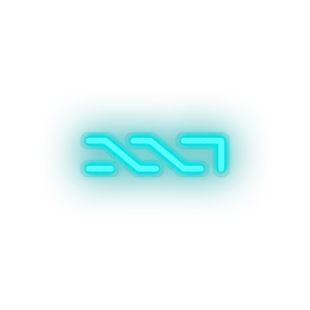 ice_blue 305_nxt_coin_crypto_crypto_currency led neon factory