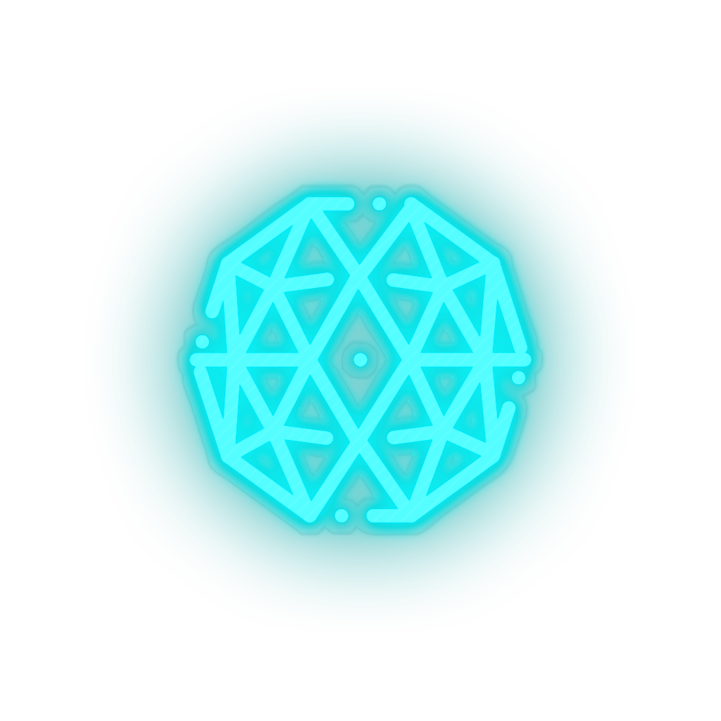 ice_blue 308_qtum_coin_crypto_crypto_currency led neon factory