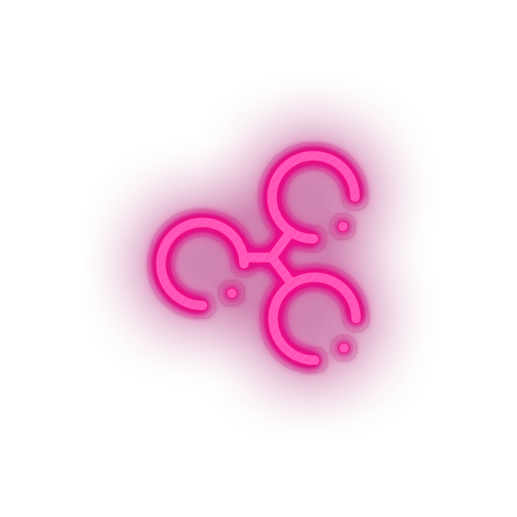 pink 318_cryptocurrency_ripple_technology led neon factory