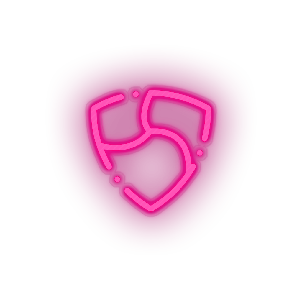 pink 322_nem_coin_crypto_crypto_currency led neon factory