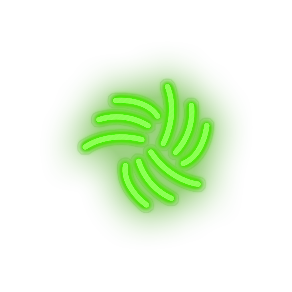 green 323_iota_coin_crypto_crypto_currency led neon factory