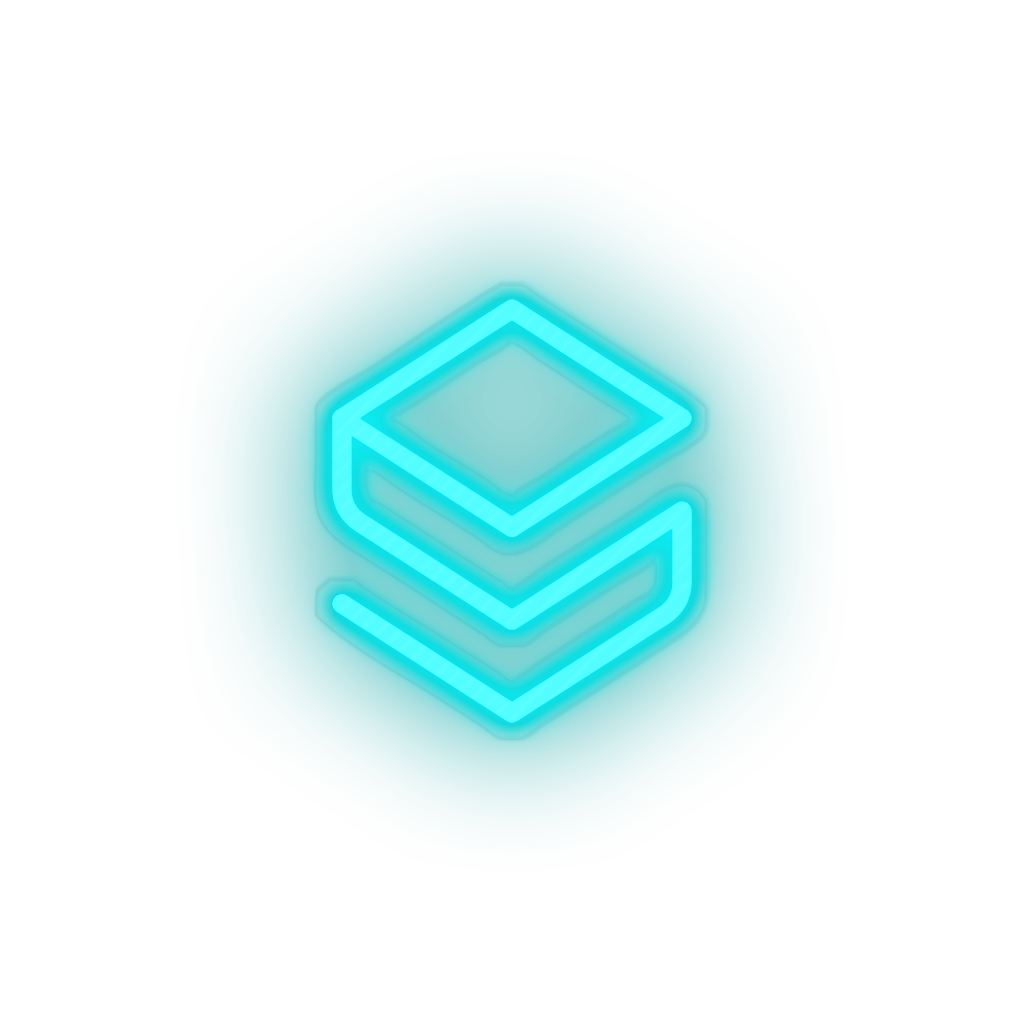 ice_blue 325_stratis_coin_crypto_crypto_currency led neon factory