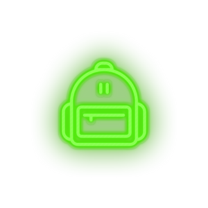 Backpack boy Back to school backpack education haversack school bag student study Neon led factory