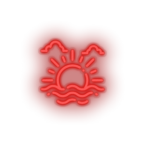 Sunset sunrise Beach holiday sea summer sun sunset sunrise vacation Neon led factory