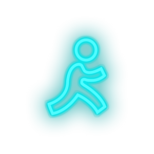 aim social network brand logo Neon led factory