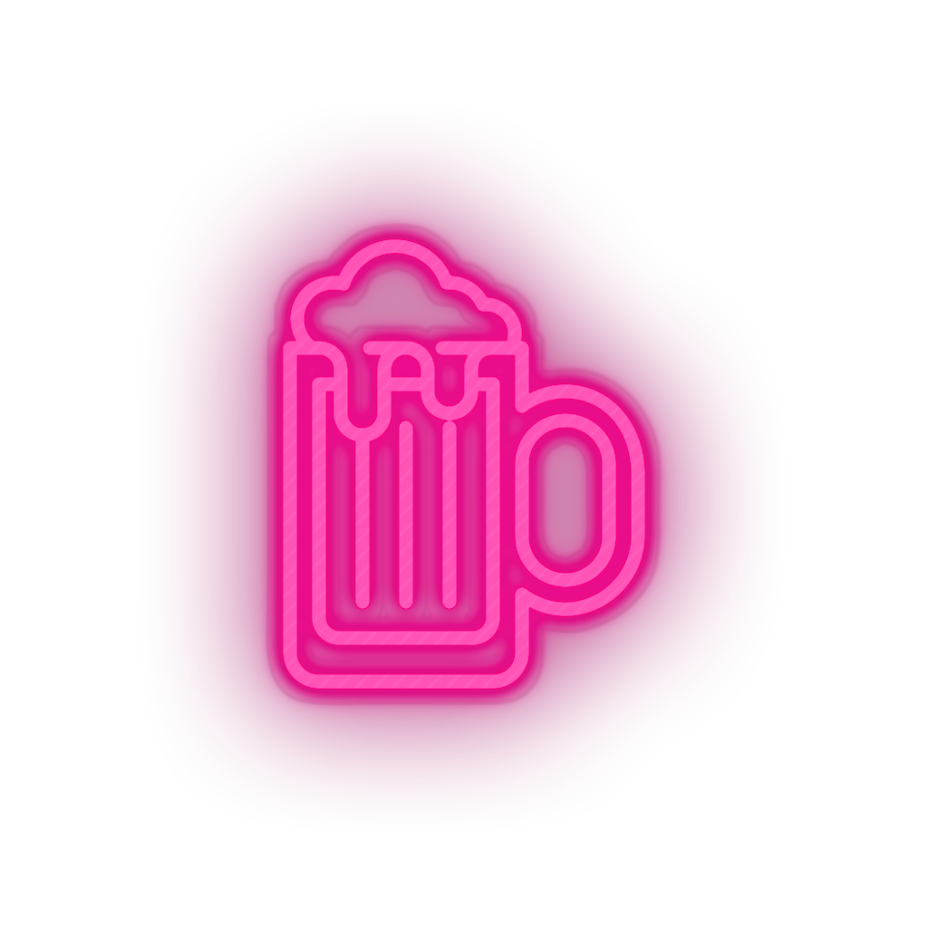 beer glass Alcohol amusement beer glass carnival circus drink parade Neon led factory