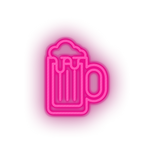 beer glass Alcohol amusement beer glass carnival circus drink parade Neon led factory