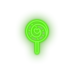 candy lollipop Amusement candy carnival circus lollipop parade sweet Neon led factory