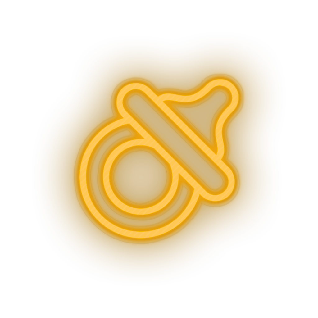 care pacifier kid baby child children family Neon led factory