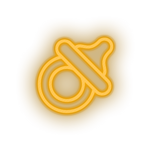 care pacifier kid baby child children family Neon led factory