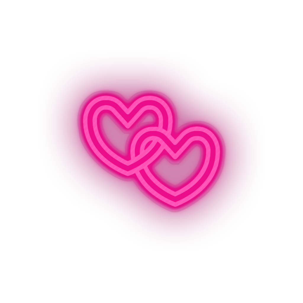 chain Chain heart key love relationship romance valentine day Neon led factory