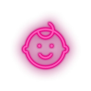 kid infant boy family child baby children Neon led factory