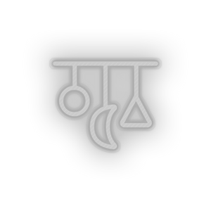 mobile family children cot care child kid baby Neon led factory