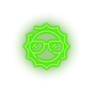 sun glass Beach eye glass fashion holiday summer sunglass vacation Neon led factory