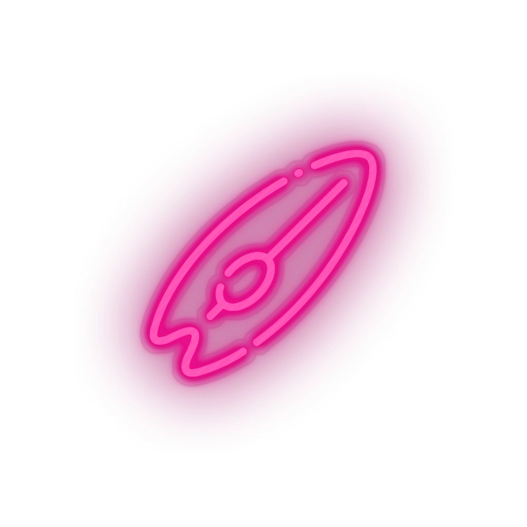 pink surf led beach holiday summer surf surfboard surfing vacation neon factory