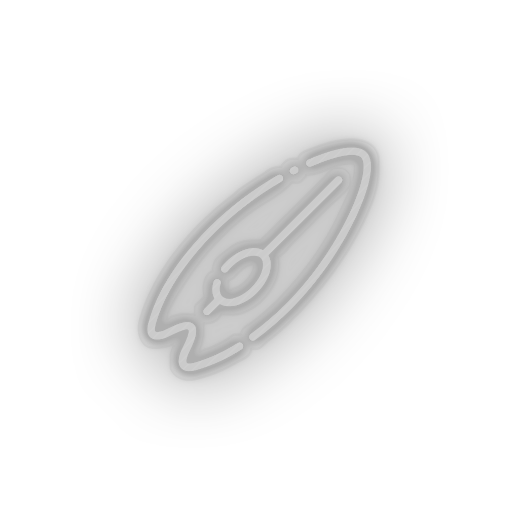 white surf led beach holiday summer surf surfboard surfing vacation neon factory