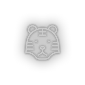 tiger Animal carnivore cartoon fauna tiger wild zoo Neon led factory