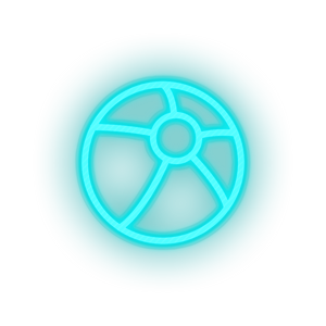 up toys family children baby play beach ball child kid blow toy Neon led factory