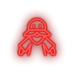 video game character Neon led factory