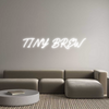 Custom Neon: TINY BREW