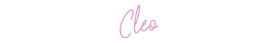 Custom Neon: Cleo